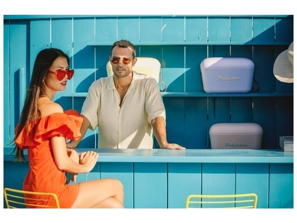 POLARBOX Pop Chladící box 12l tyrkysová