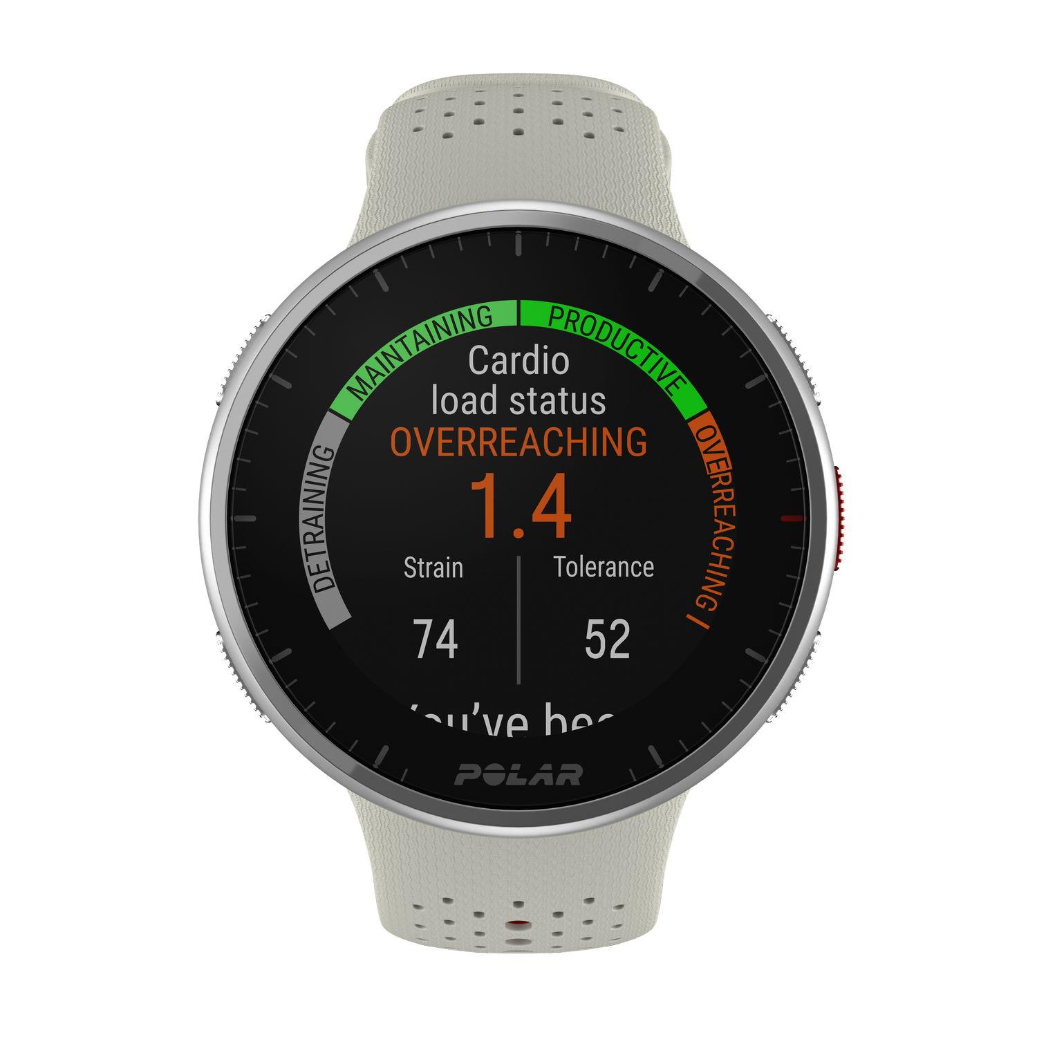 Polar Pacer Pro sporttester S-L bílo-červená