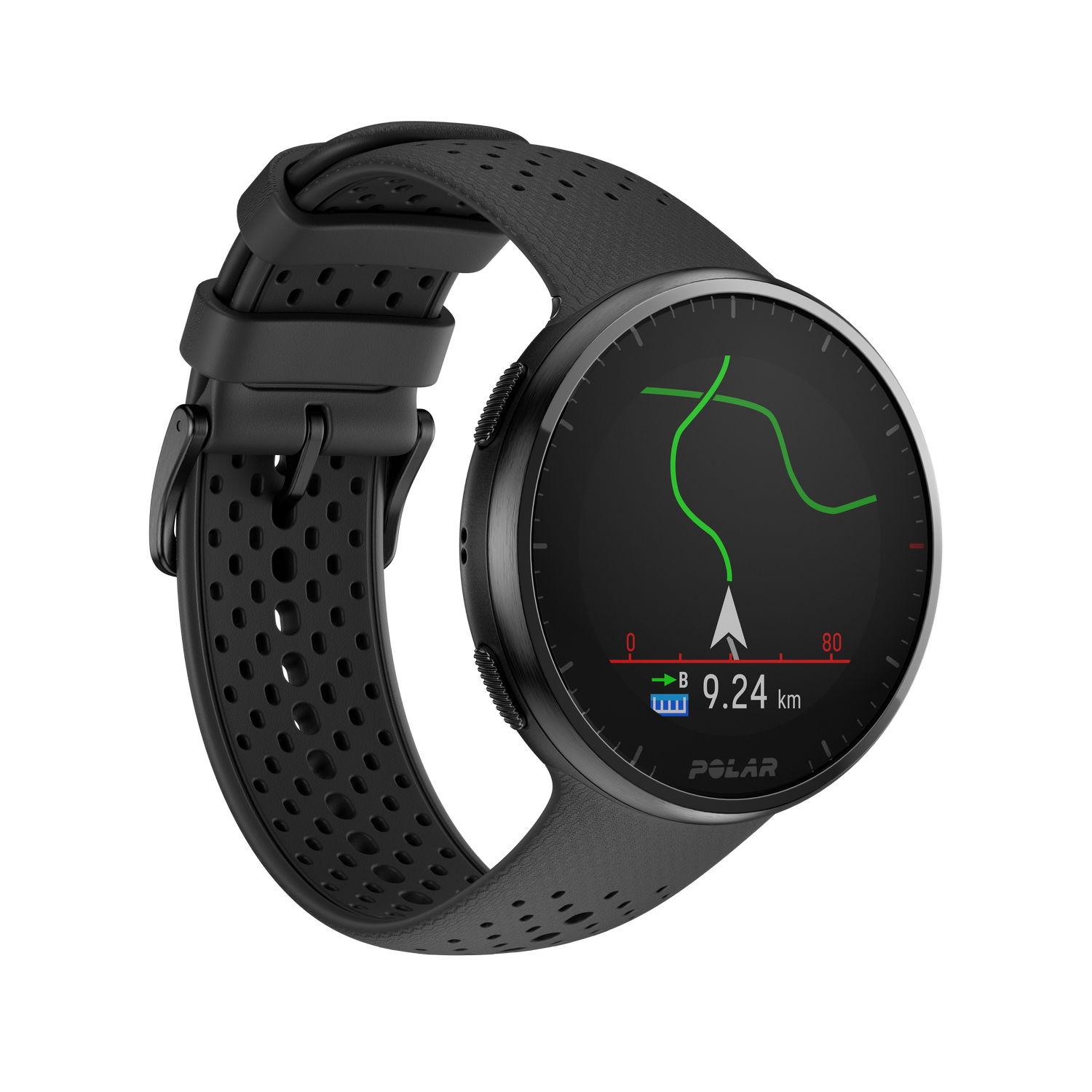 Polar Pacer Pro sporttester S-L černo-šedá