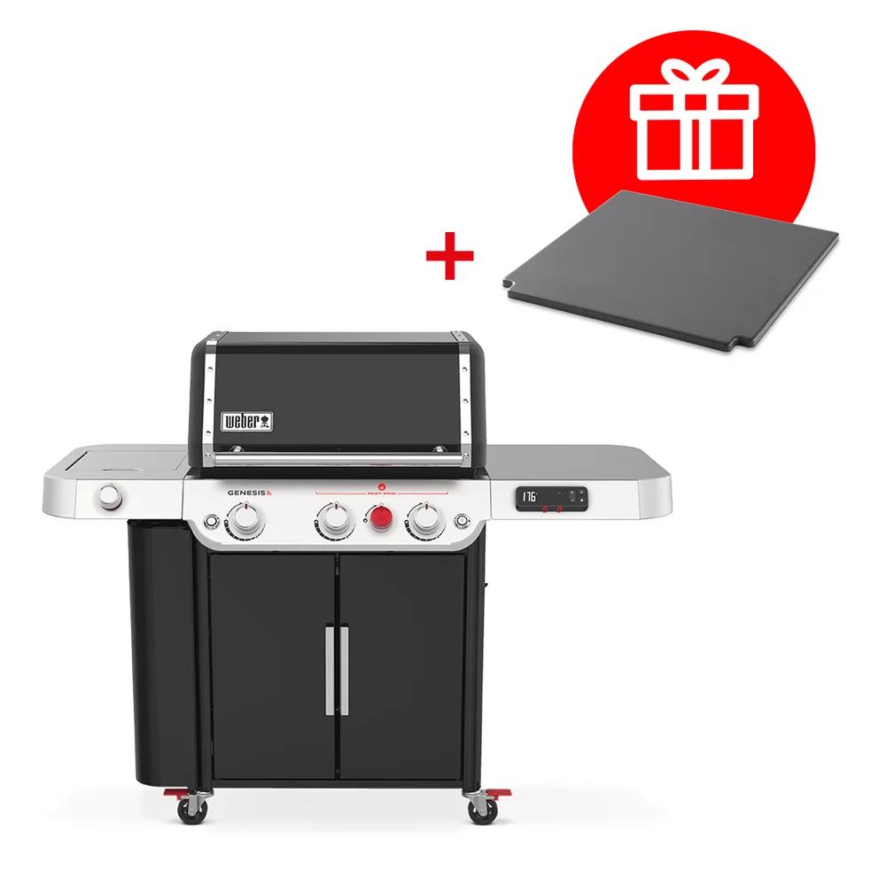 Chytrý plynový gril GENESIS EPX-335, černý