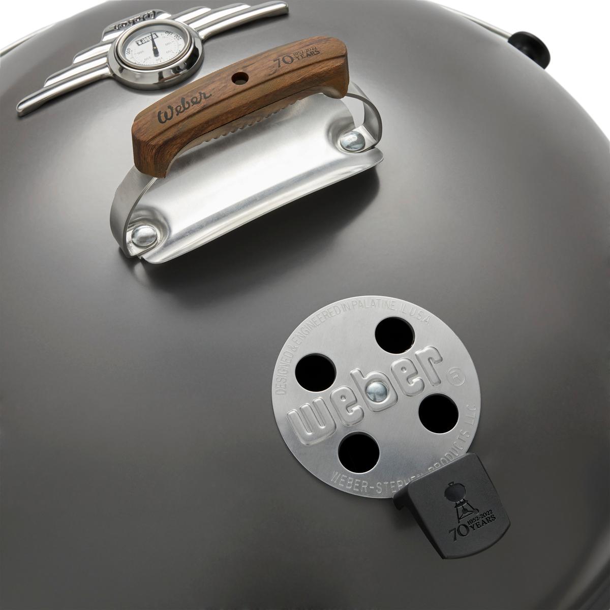 WEBER 70th Anniversary Kettle, 57cm Metal Grey (EOL)
