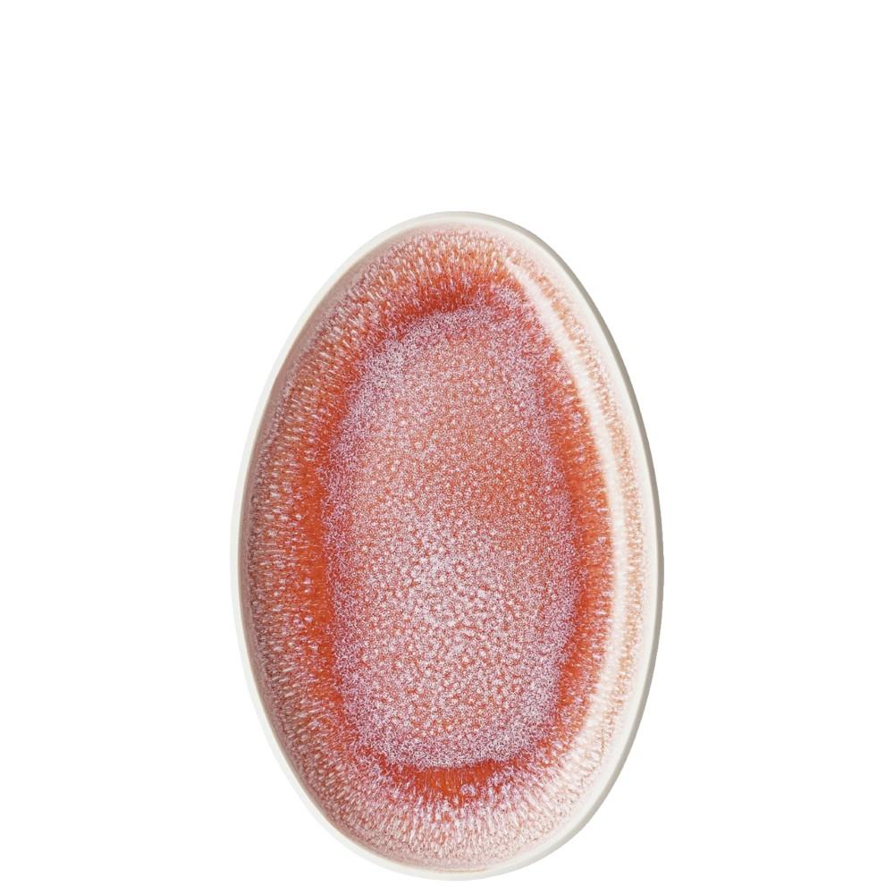 Servírovací talíř Junto Rose Quartz oválný, Ø 25 cm