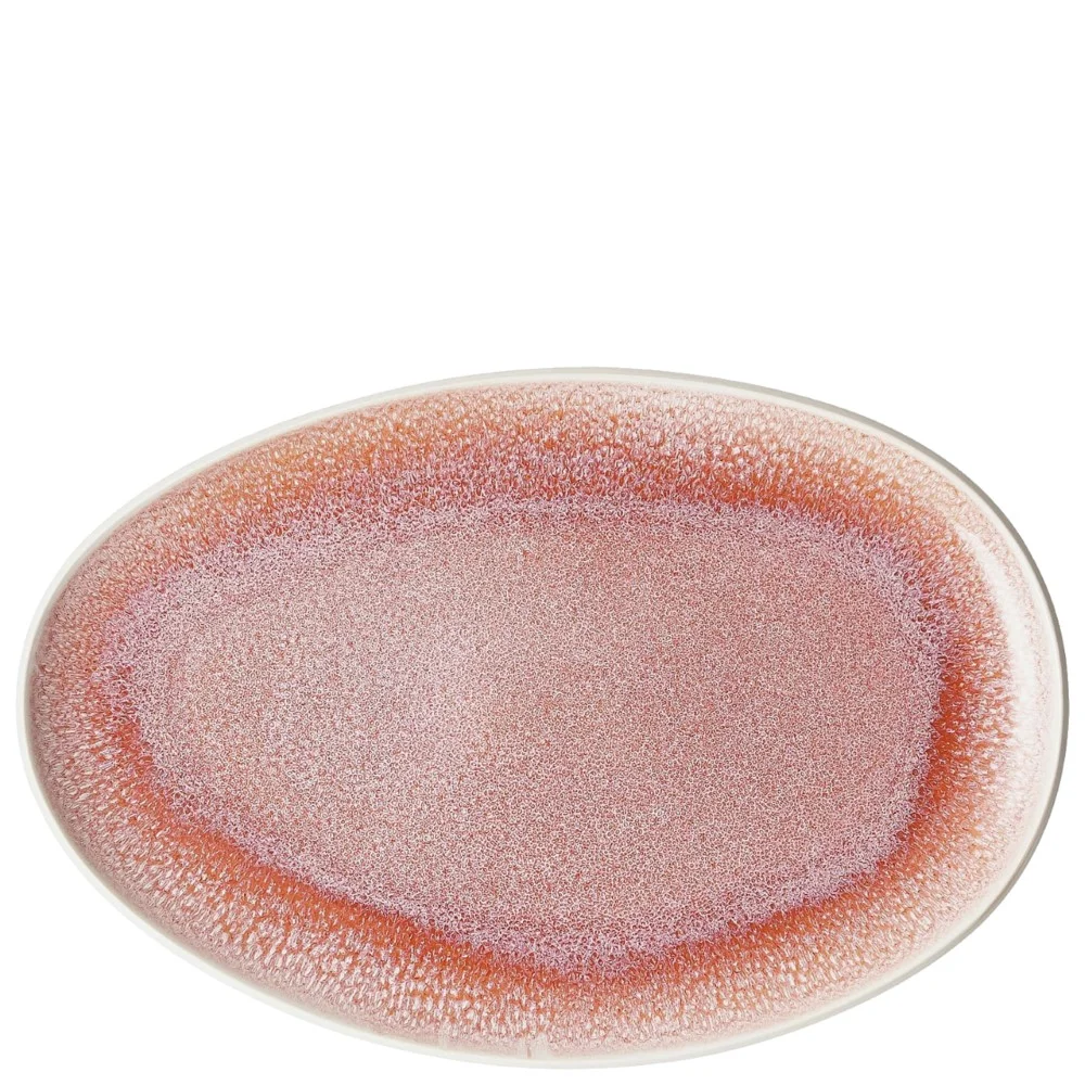Servírovací talíř Junto Rose Quartz oválný, Ø 33 cm