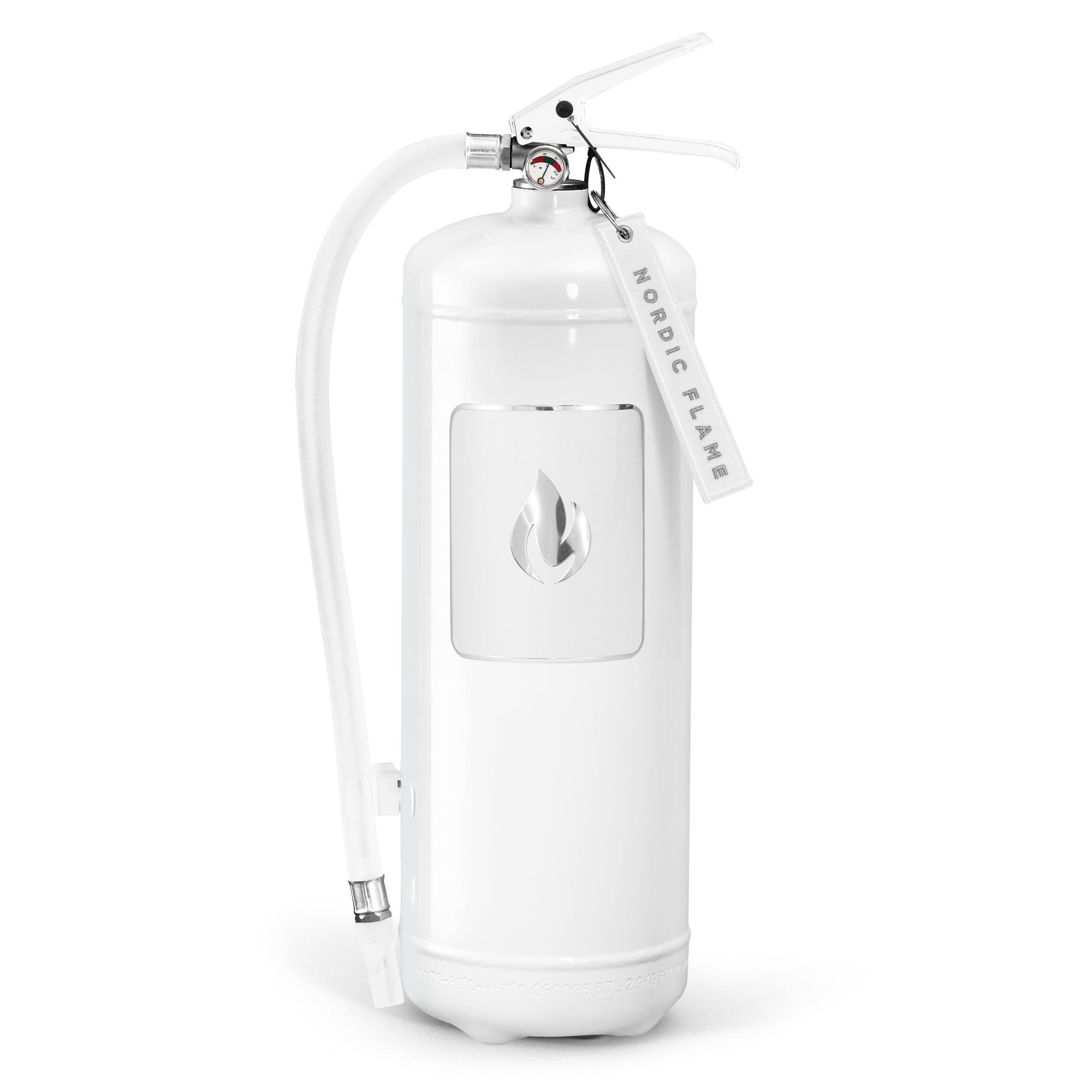 NFL Hasicí přístroj, 6 kg, bílá z s koženým popruhem (EOL)
