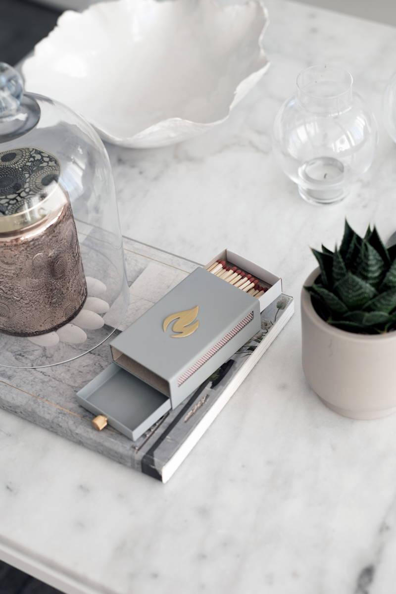 NFL Krbové zápalky, šedá zlatá  (EOL)