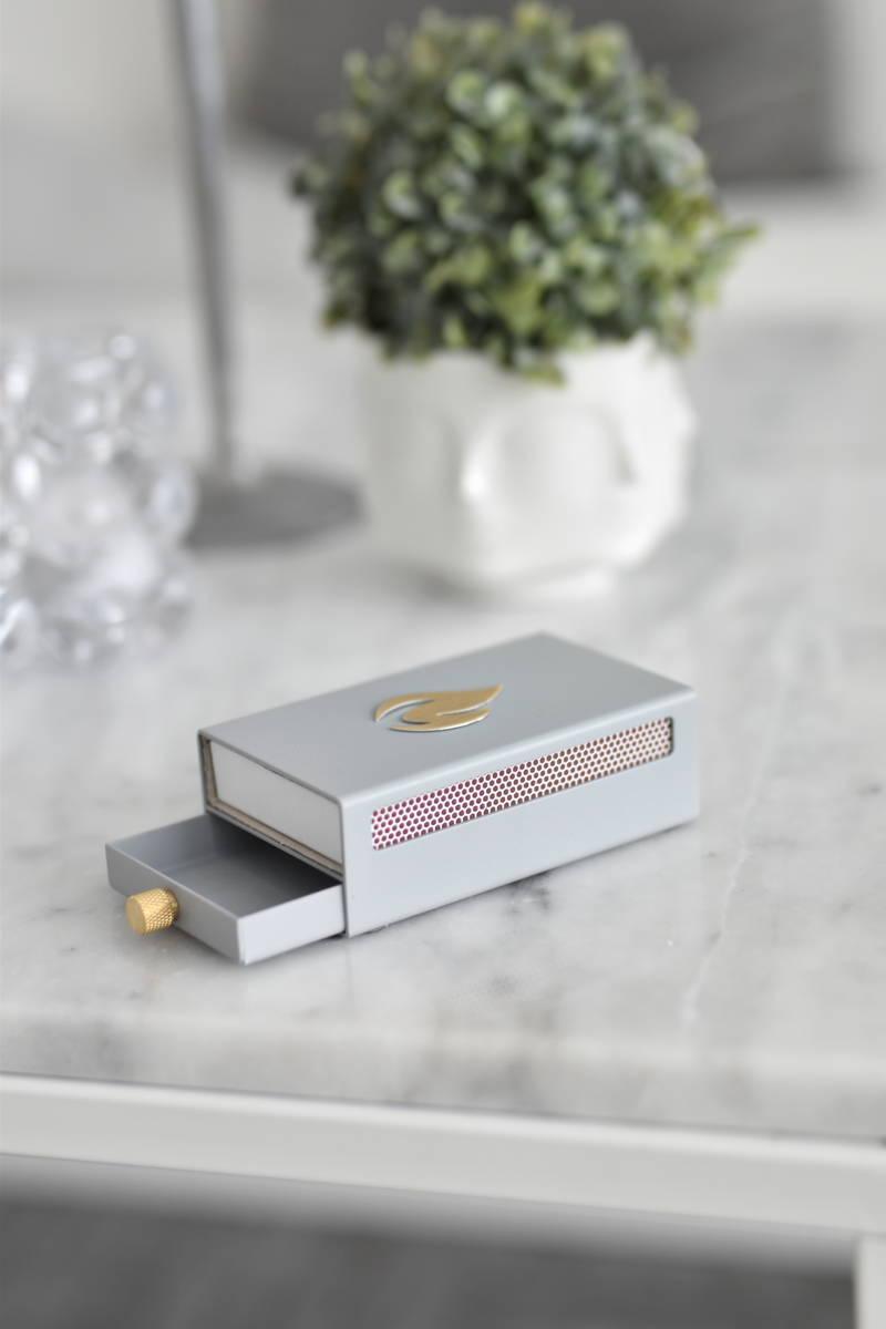 NFL Krbové zápalky, šedá zlatá  (EOL)