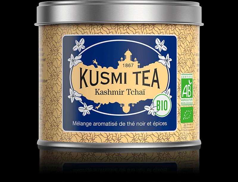 Porcovaný zelený čaj Kashmir Tchai Bio, 20 sáčků