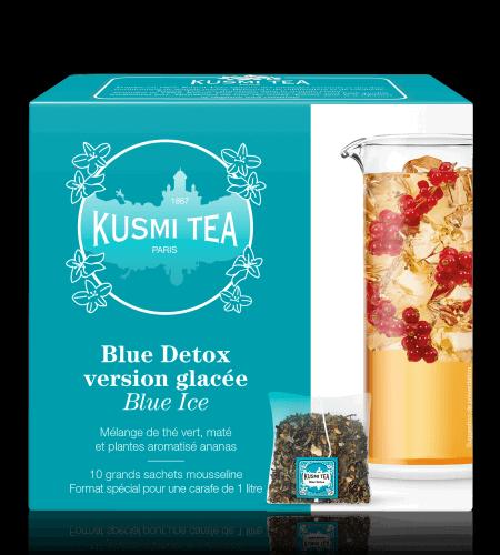 Sypaný zelený čaj Blue Detox, kovová dóza 100 g