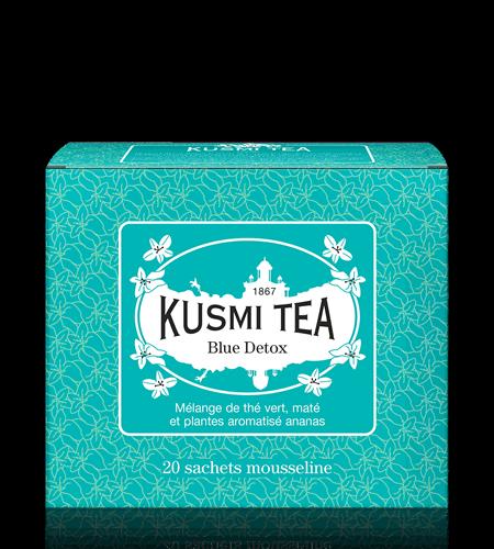 Sypaný zelený čaj Blue Detox, kovová dóza 100 g