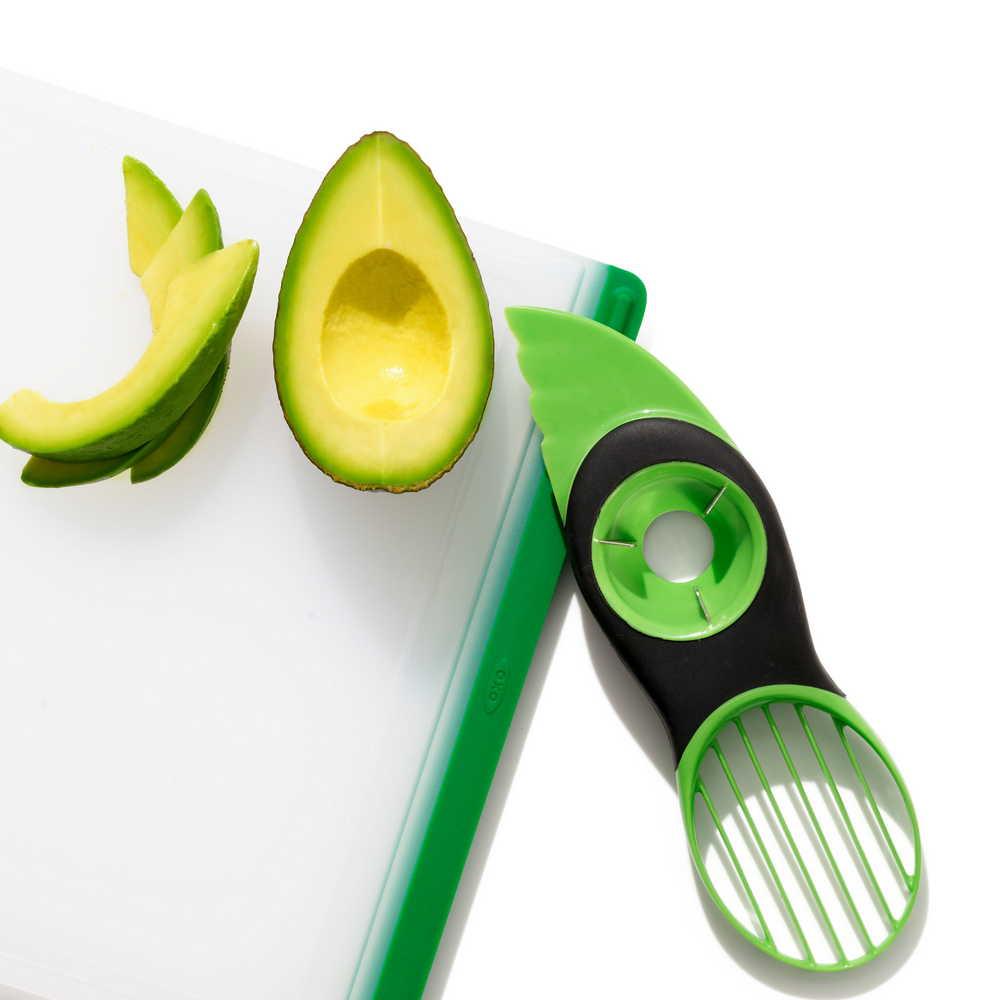 OXO Good Grips 3 v 1 kráješ avokáda, zelený 