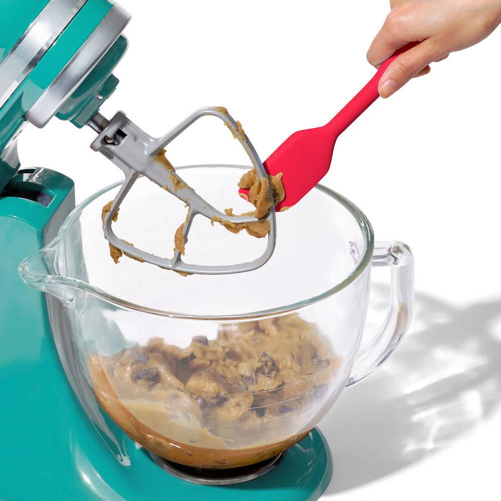 Silikonová stěrka, malá, Good Grips, červená