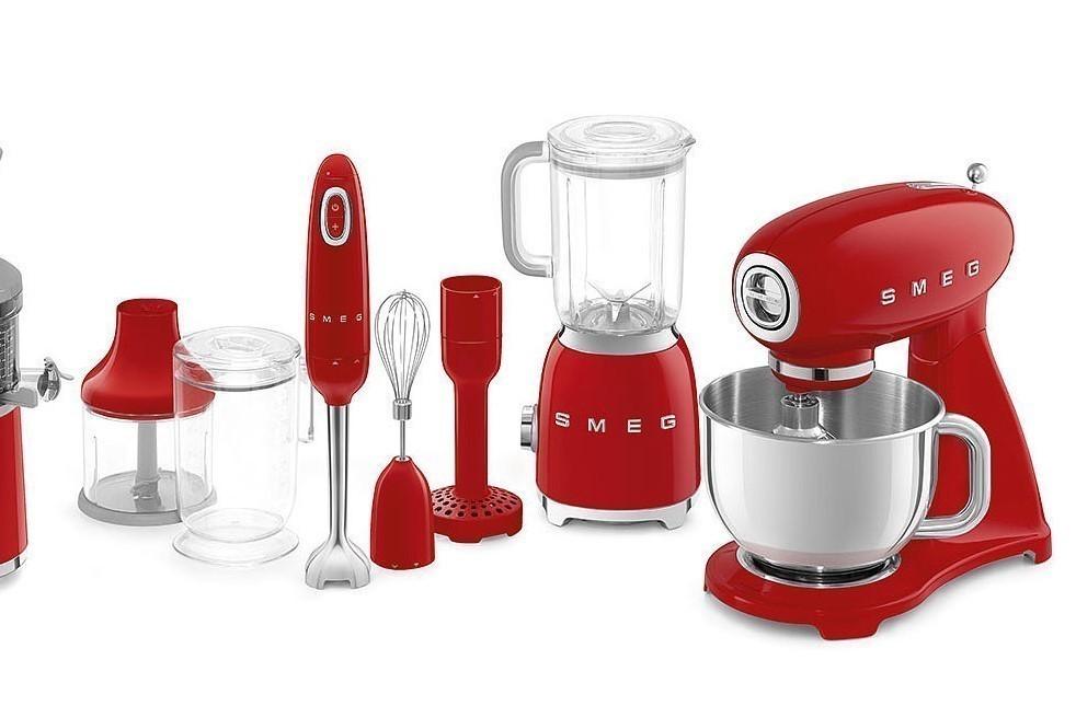 SMEG 50's Retro Style tyčový mixér s příslušenstvím 1,4l HBF22 (EOL)