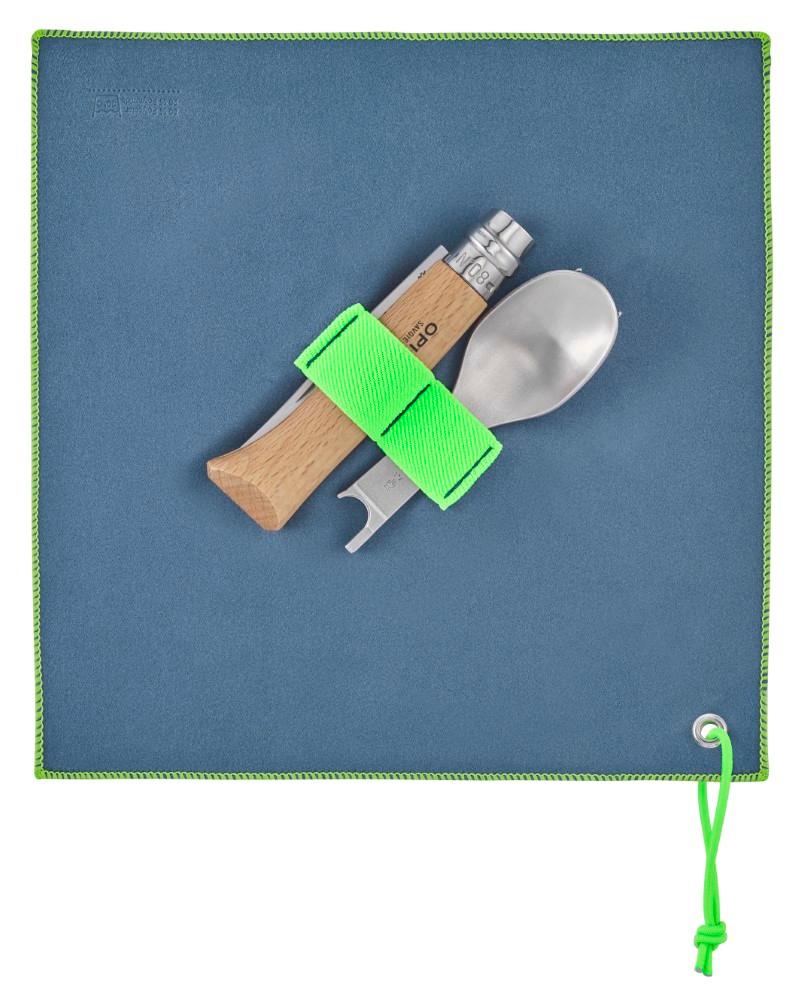 OPINEL PICNIC+ (lžíce, vidlička, ubrousek - včetně nože N°08 - buk)