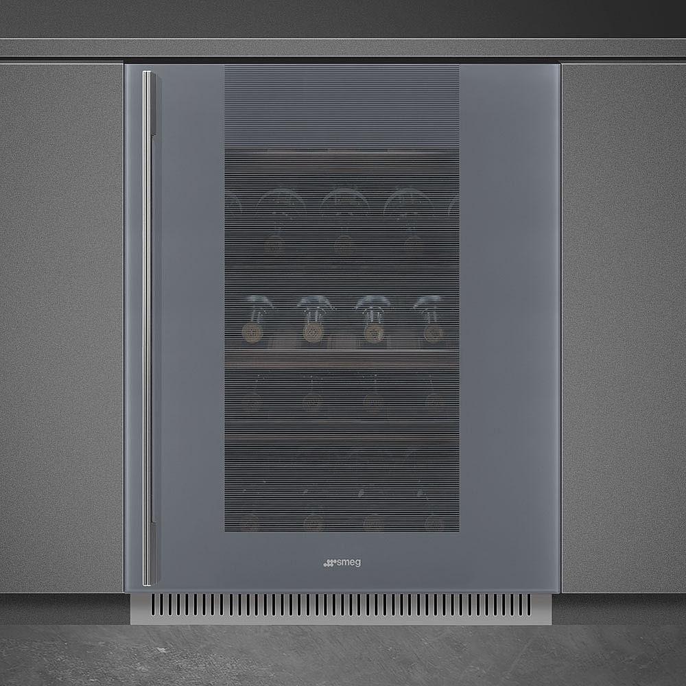 Vestavná vinotéka Linea, 82x60cm, 2 teplotní zóny, en.třída G,38 lahví 