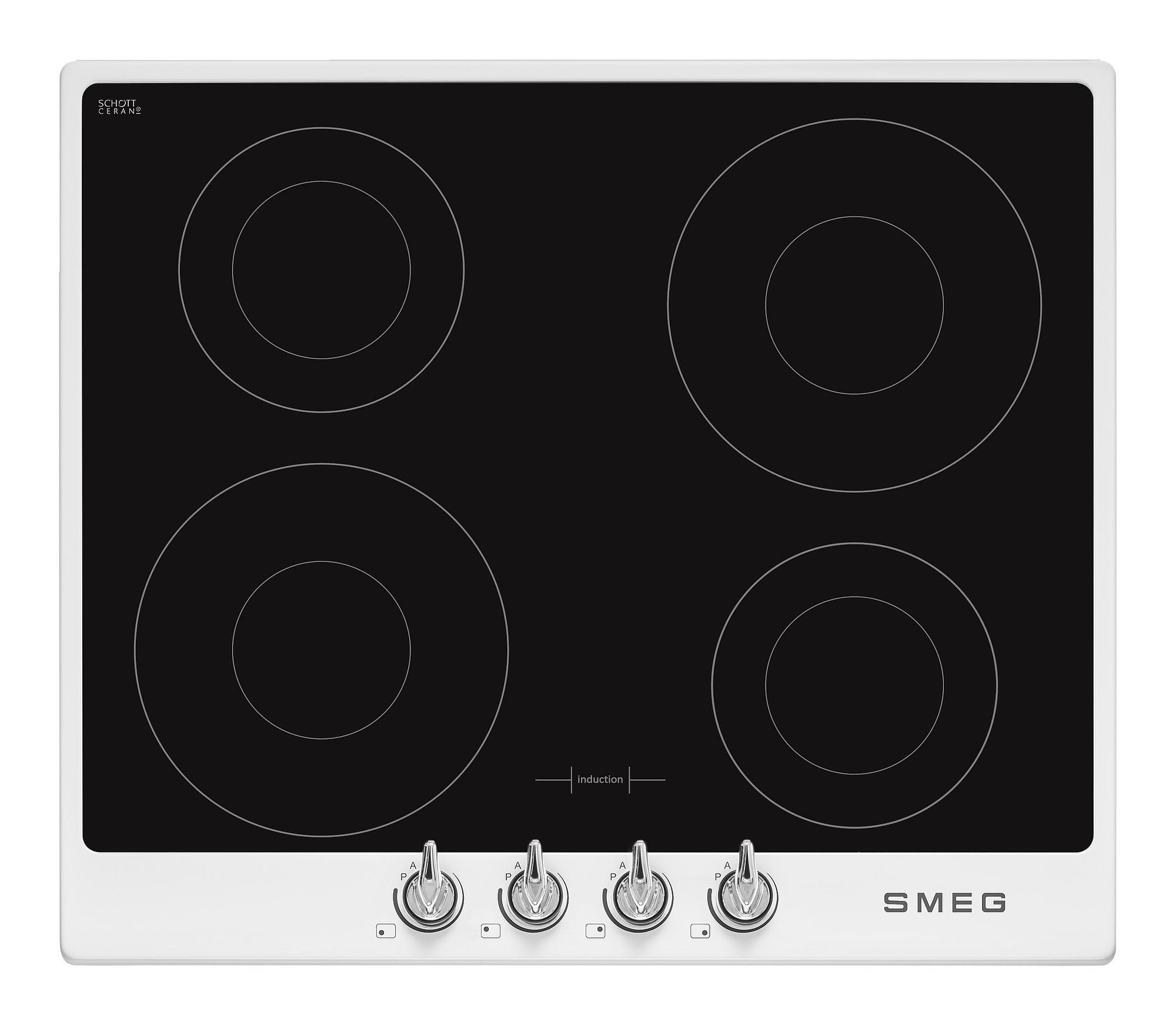 Indukční varná deska Victoria se 4 varnými zónami, 60 cm, SI964, krémová