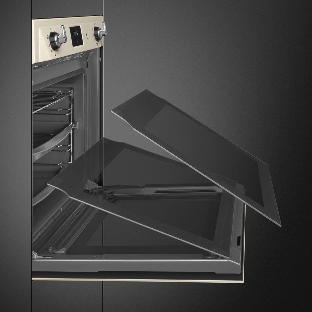 Vestavná horkovzdušná trouba Victoria SOP6900, pyrolytické čistění, nerezová