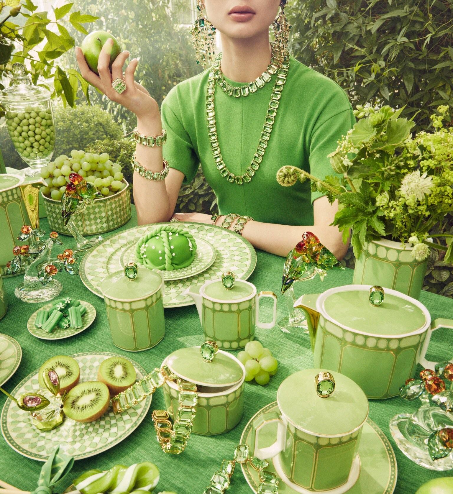 RS Signum Fern miska na polévku 15 cm s poklopem