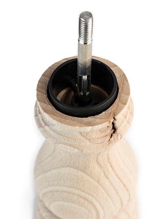 Dřevěný mlýnek na pepř Paris Nature, 22 cm