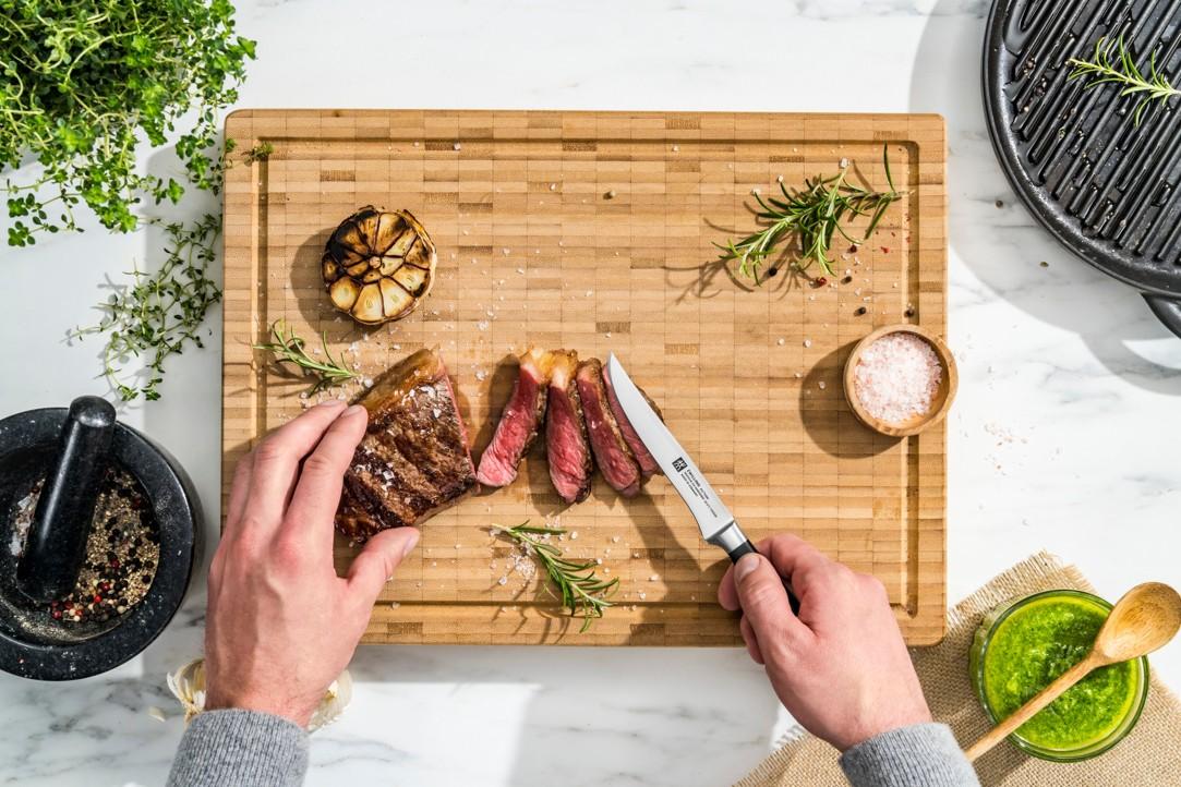 Steakový nůž All * Star, 12 cm, stříbrné logo