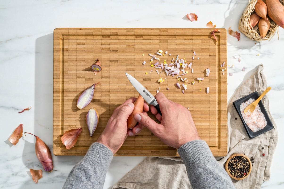 Blok s noži, ocílkou a nůžkami All * Star, 7 ks