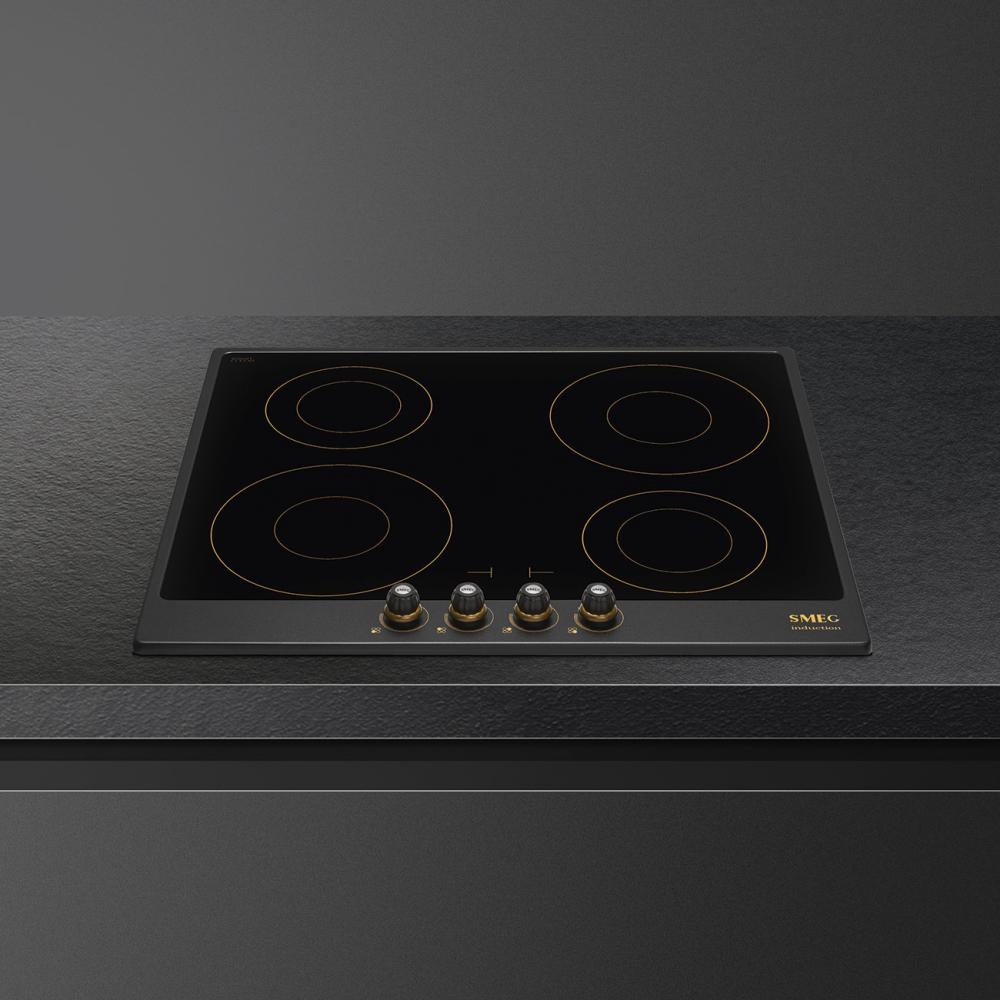 Indukční varná deska Cortina se 4 varnými zónami, 60 cm, SI764, antracitová