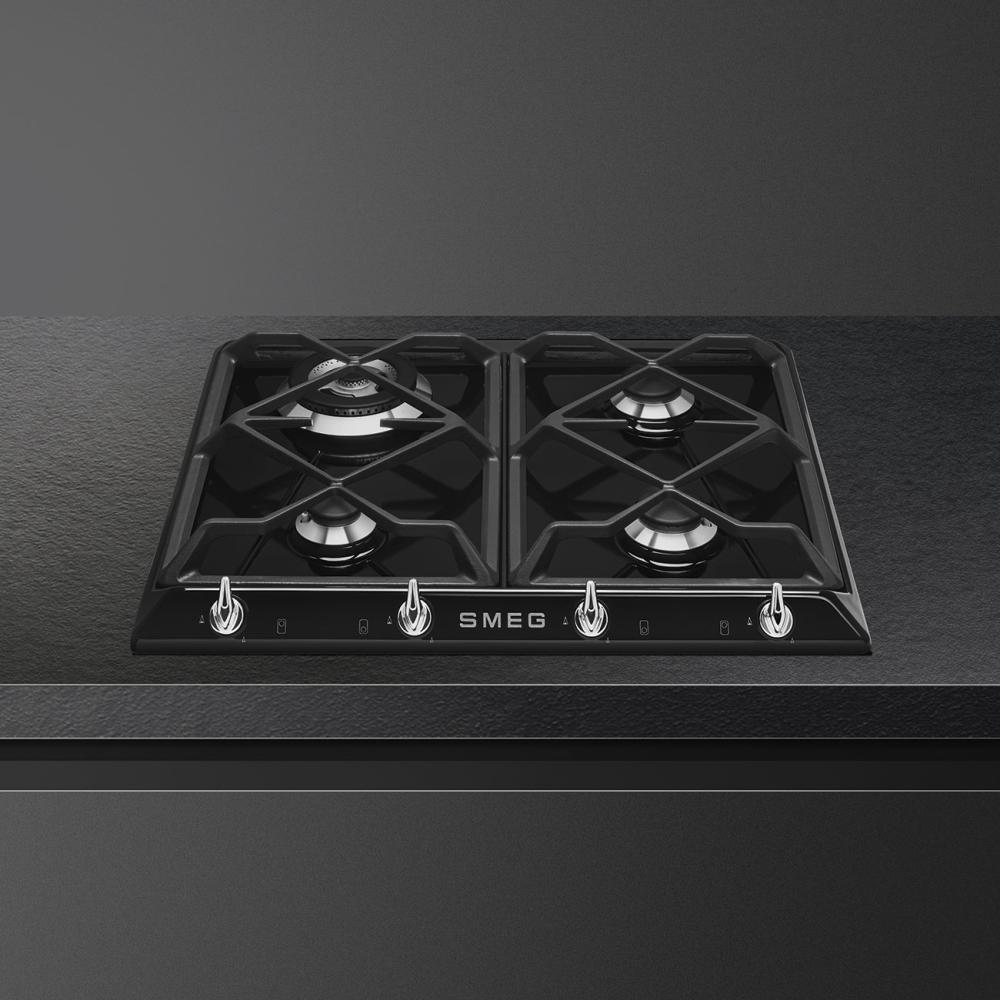 Plynová varná deska Victoria se 4 varnými zónami, 60 cm, SR964, krémová