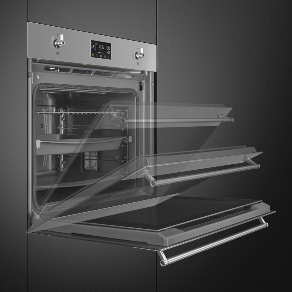 Vestavná trouba Classic, 60 cm, objem 68 l, SOP6302S2PX, nerezová