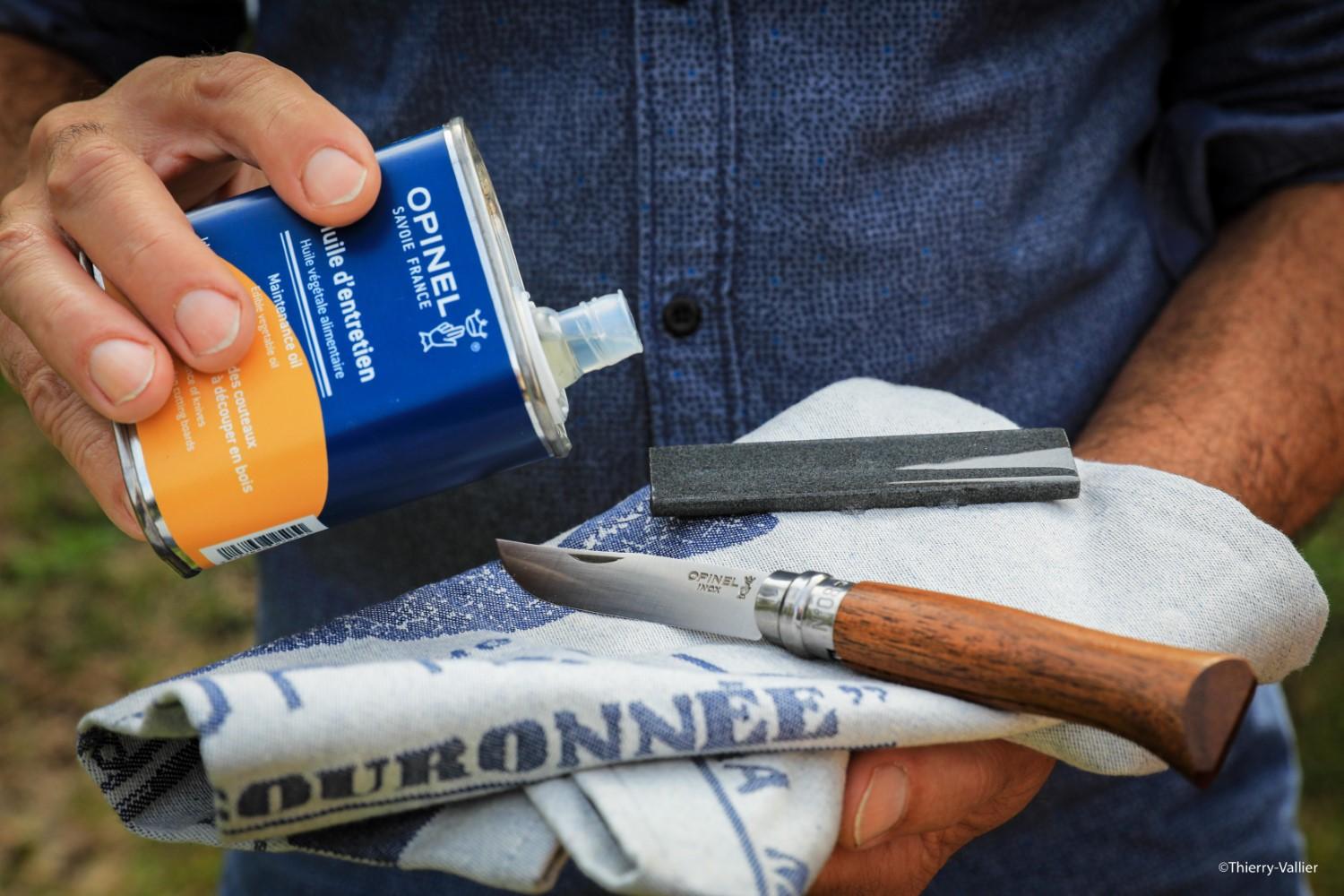 OPINEL sada pro údržbu nožů