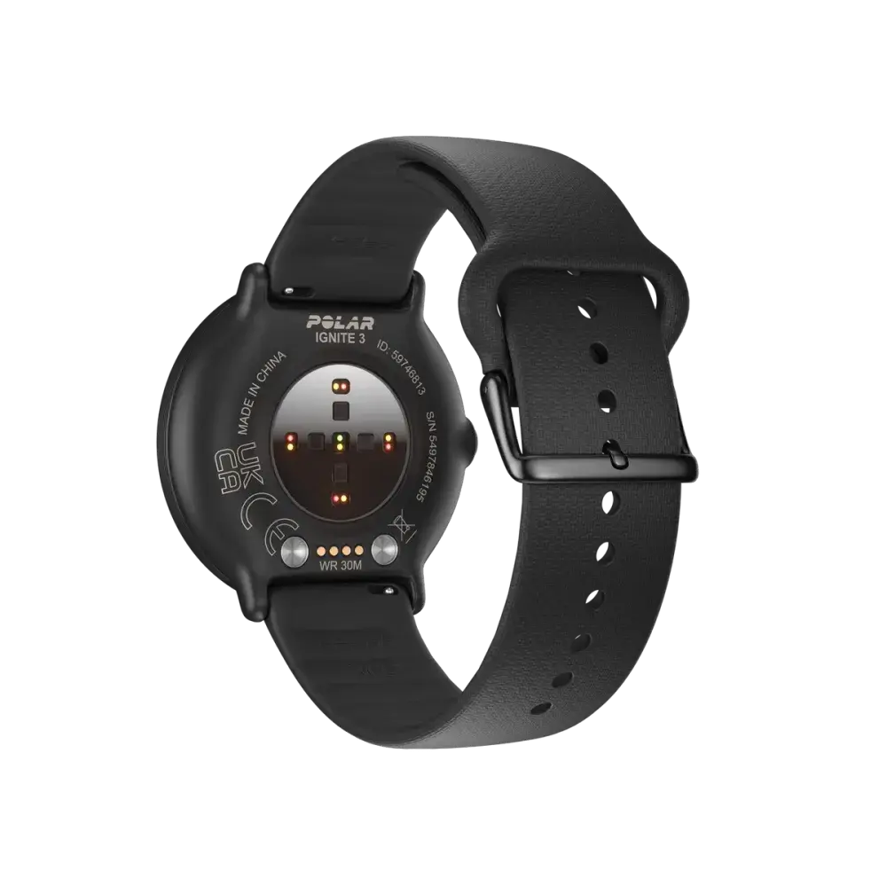 Fitness a wellness hodinky Ignite 3, velikost S-L, černá