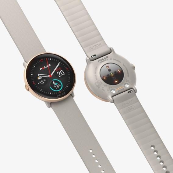 Fitness a wellness hodinky Ignite 3, velikost S-L, béžovo-zlatá