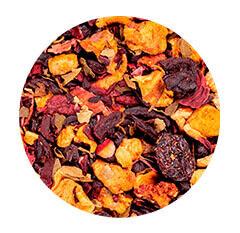 KUSMI TEA Organic Essential Teas set 5ti miniatur se sítkem 100g