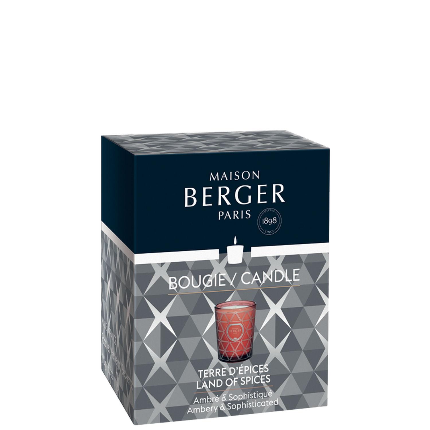 BERGER Geode svíčka 180g Land of Spices/Země koření papriková (EOL)