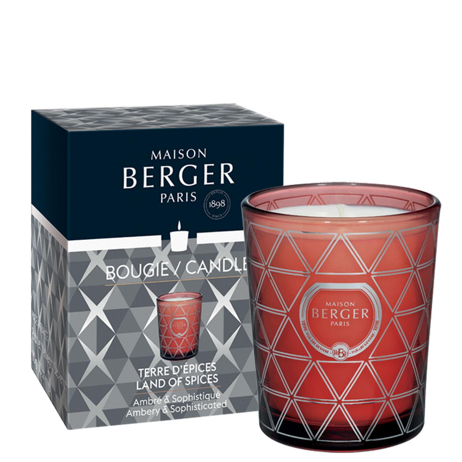 BERGER Geode svíčka 180g Land of Spices/Země koření papriková (EOL)