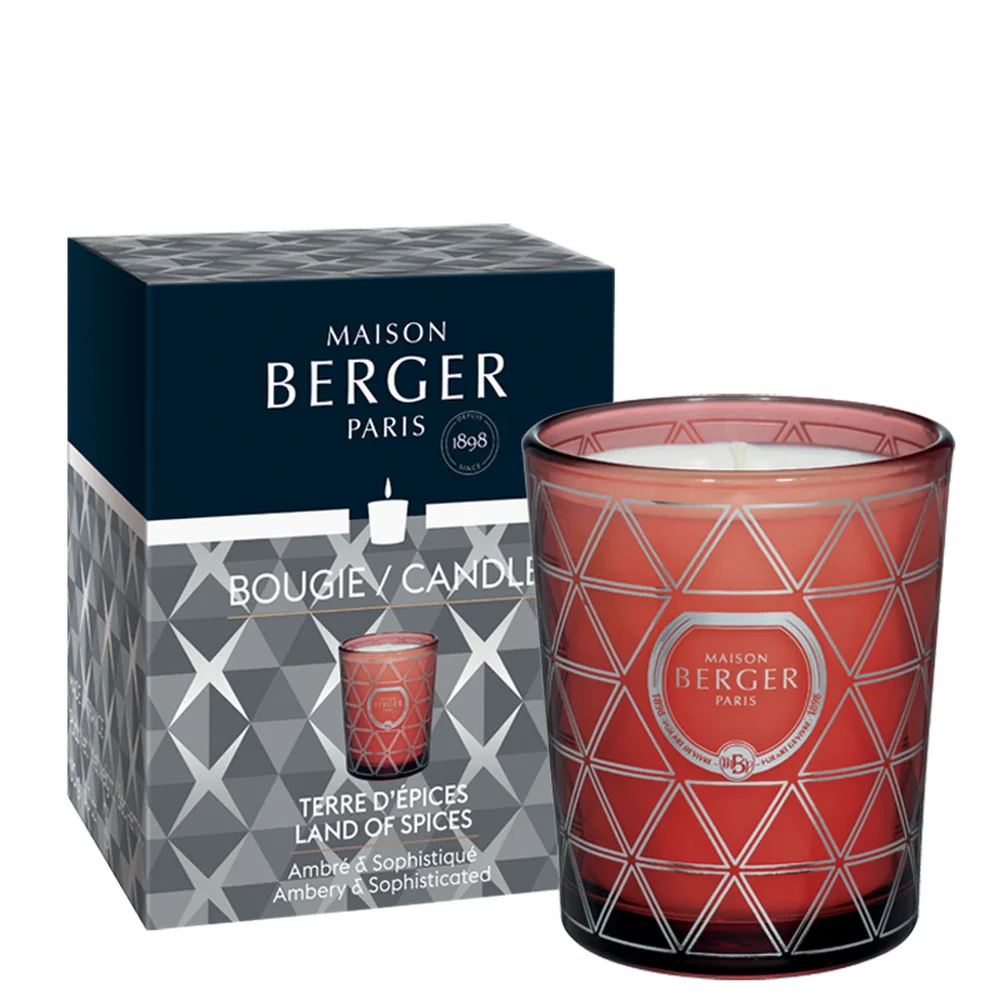 Svíčka Géode s vůní Země koření, 180 g