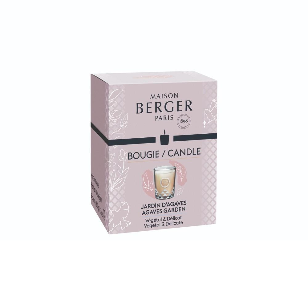 BERGER Joy svíčka 180g Garden of Agaves/Zahrada agáve růžová