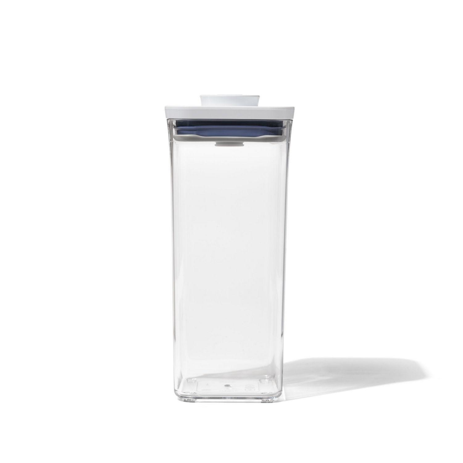 OXO POP UP dóza na potraviny 1,6 l čtverec malý 