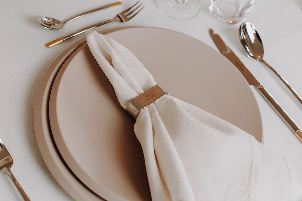 Servírovací talíř NewMoon beige, Ø 29,2 cm