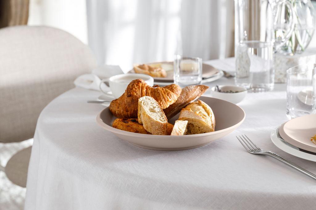 Nízká mísa/hluboký talíř NewMoon beige, Ø 29 cm