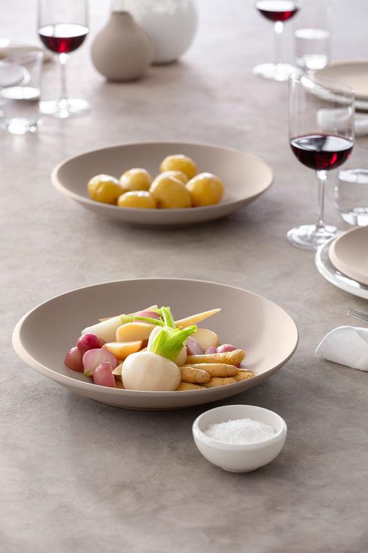 Hluboký talíř NewMoon beige, Ø 25 cm