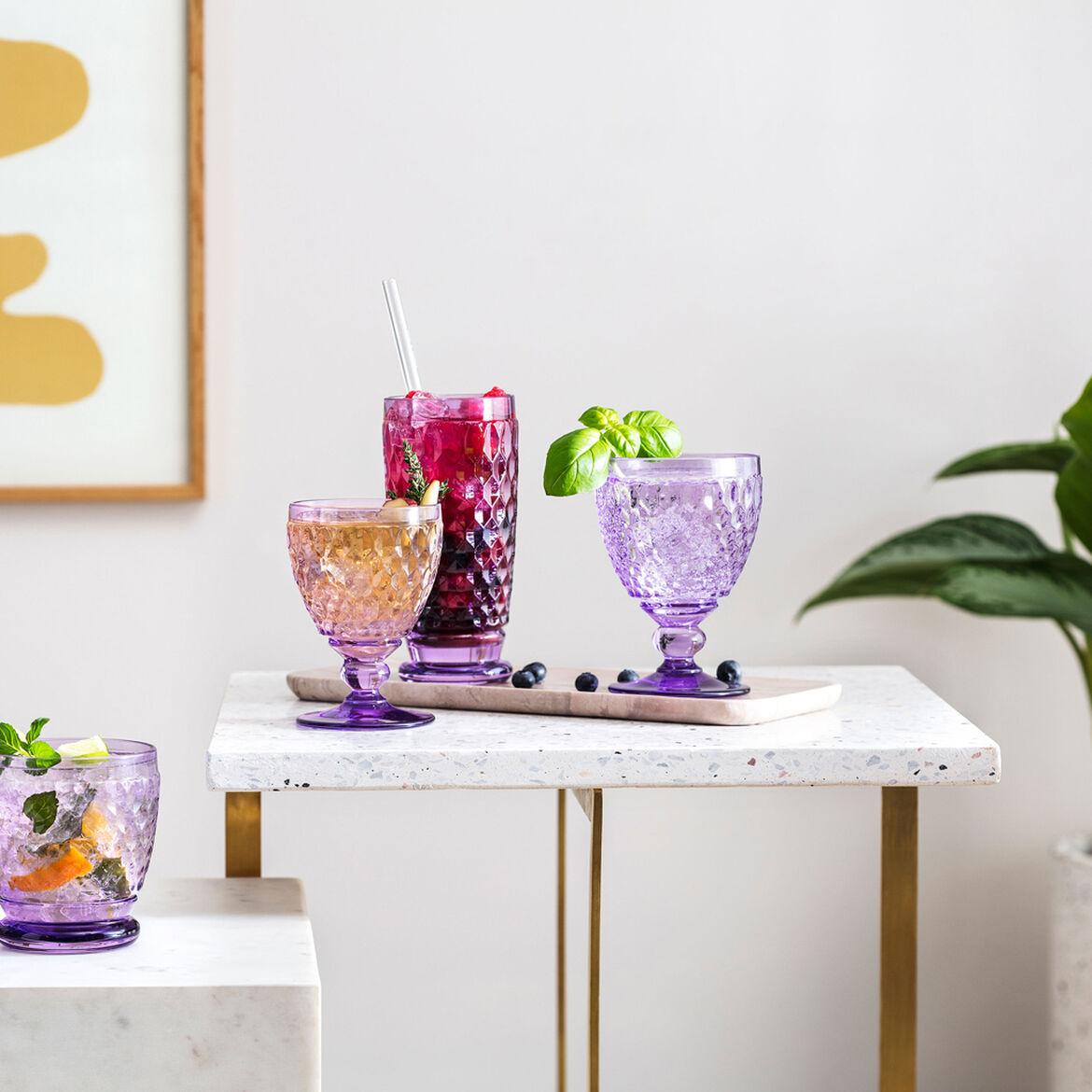 Pohár na vodu Boston Coloured Lavender, 400 ml