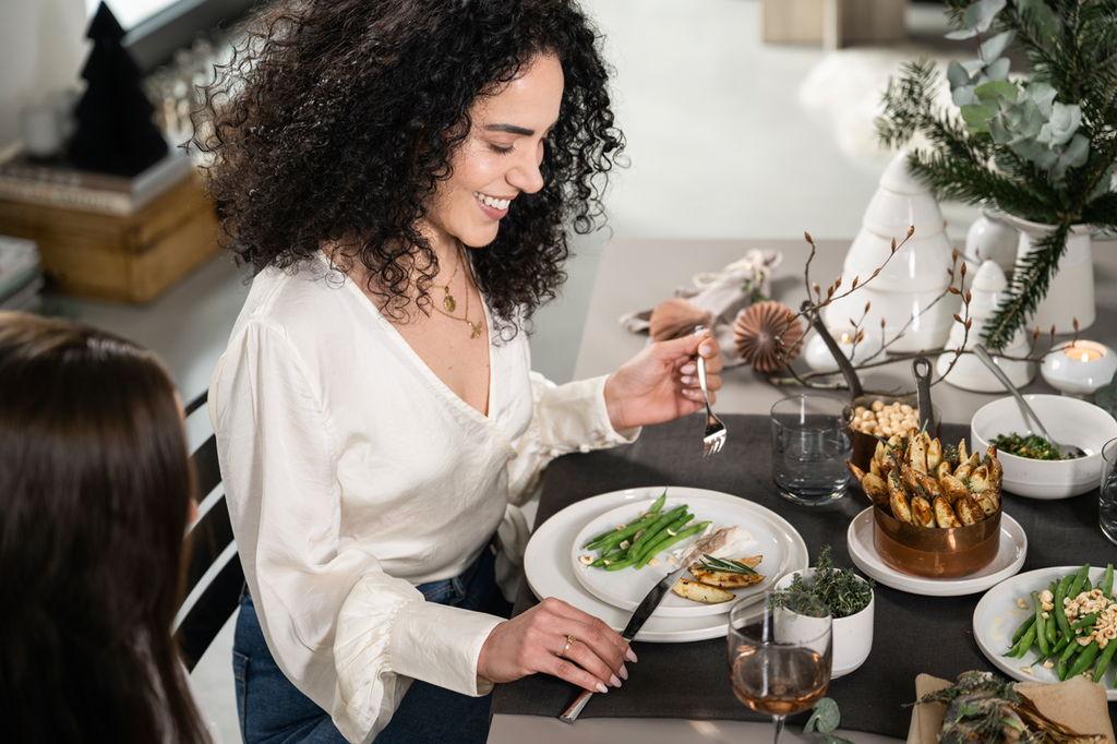 Nízká miska Winter Glow, Ø 17 cm