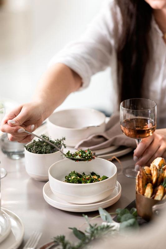 Nízká miska Winter Glow, Ø 17 cm