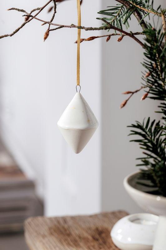 Závěsná ozdoba Šiška Winter Glow, 8,1 cm