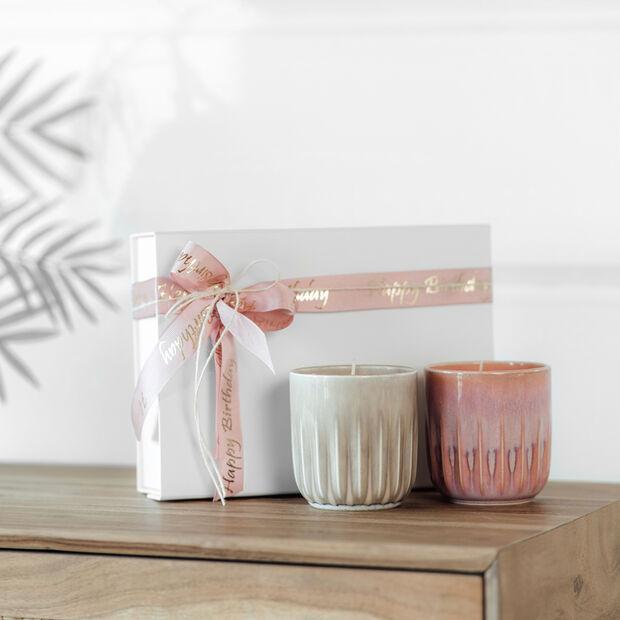 Vonná svíčka Home Perlemor, s vůní Beach vibes, 300 ml