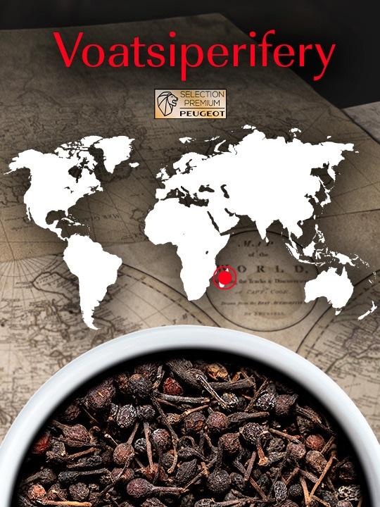 Divoký černý pepř Voatsiperifery Premium, 3 x 20 g