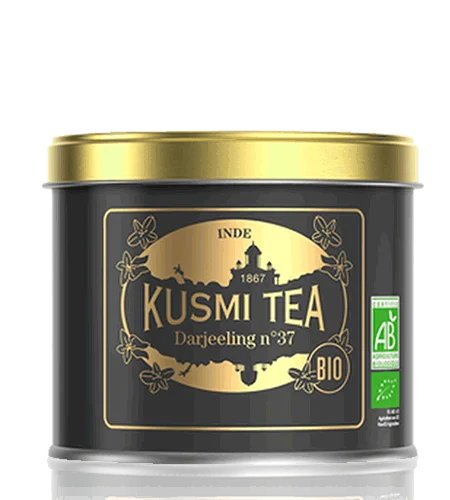 Sypaný černý čaj Darjeeling N°37 Bio, kovová dóza 100 g