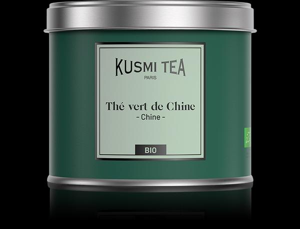 Sypaný zelený čaj Chinese green tea Bio, kovová dóza 100 g