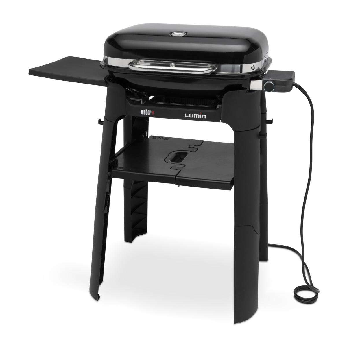 WEBER Lumin se stojanem, Black (EOL)