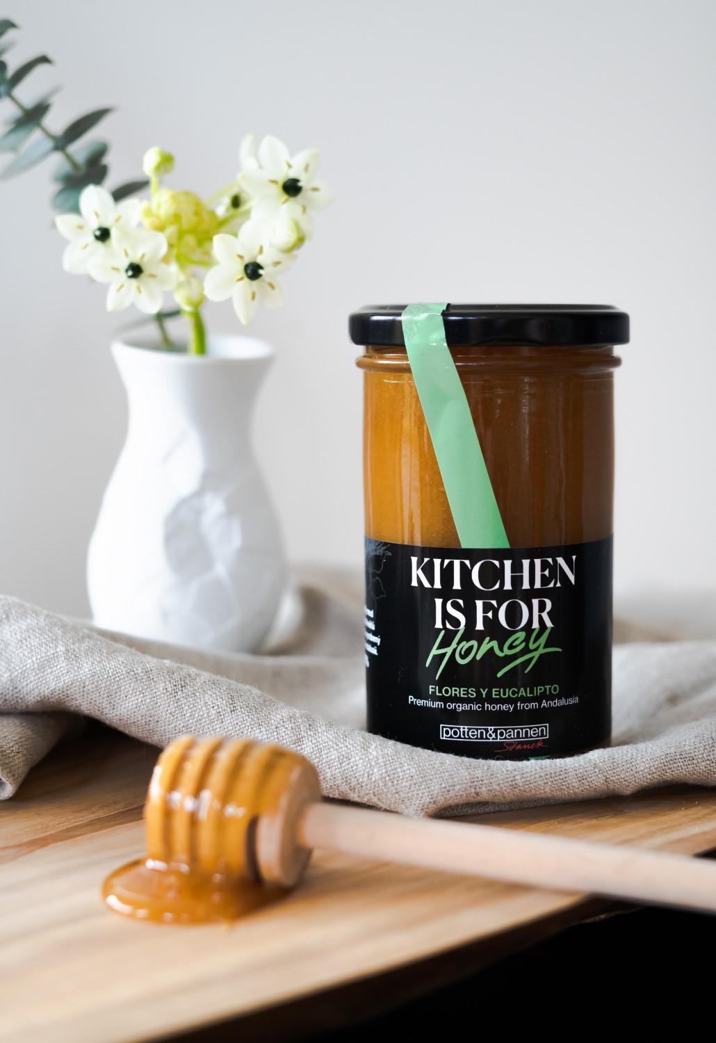 VM Organický med Flores de  Eucalipto 375 g 