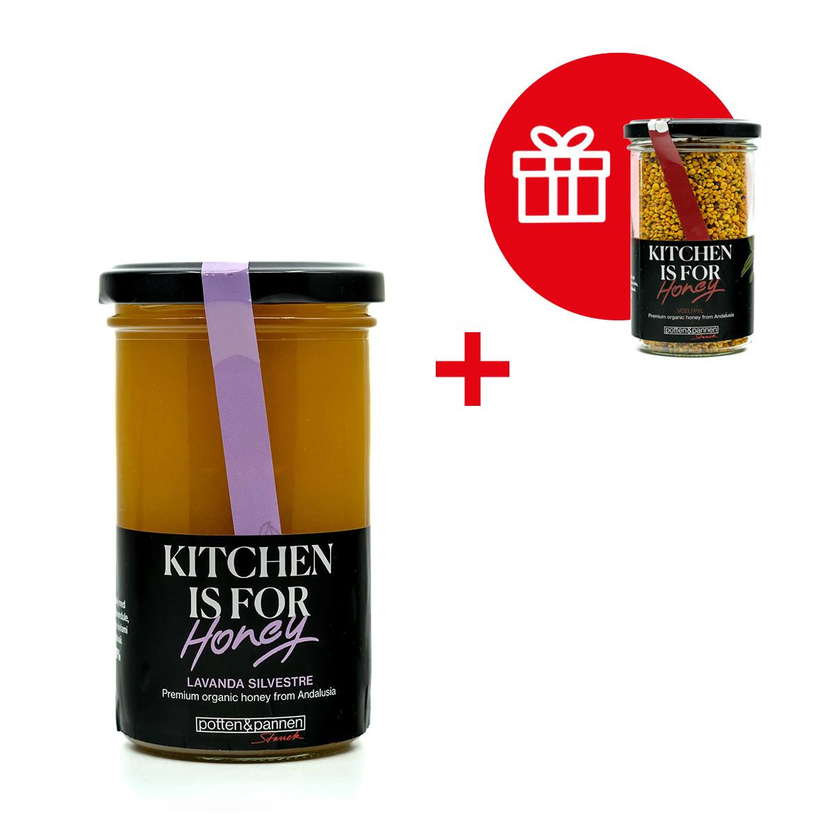 Bio med Silvestre Lavanda z květů divoké levandule, 375 g